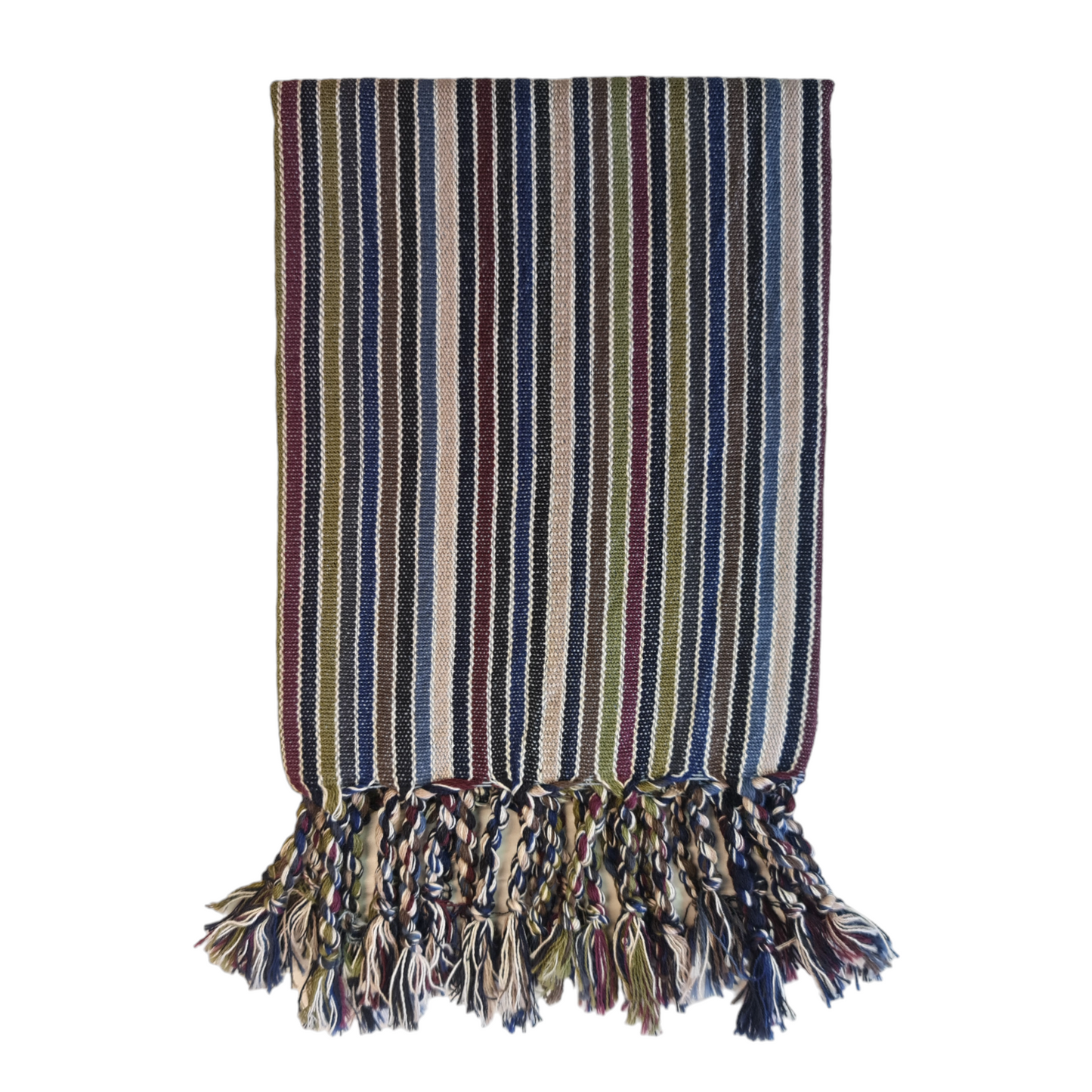 Hand-Woven Linen Stripe Hand Towel