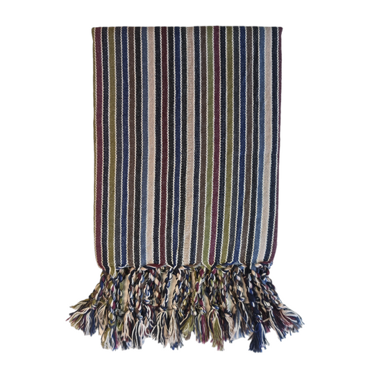Hand-Woven Linen Stripe Hand Towel