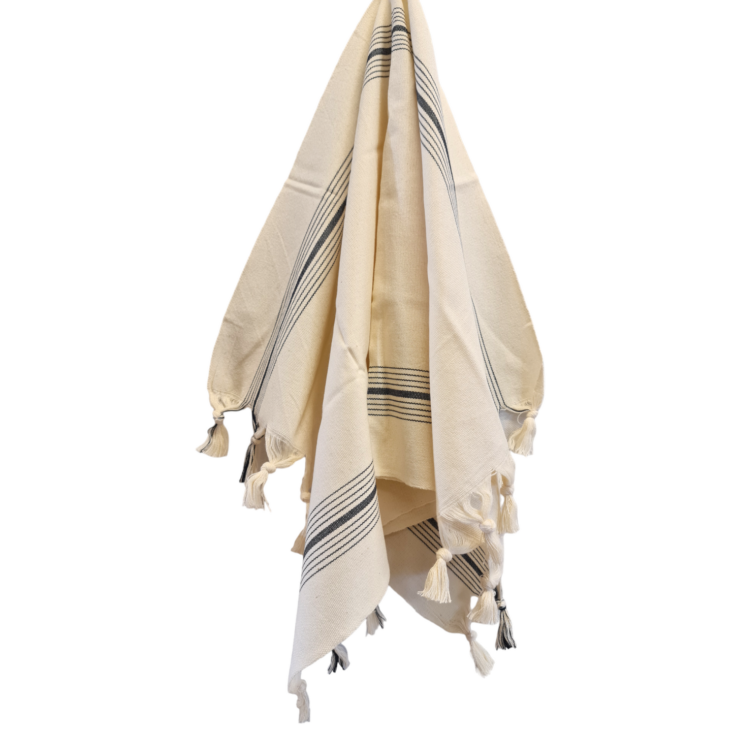 Hand-Woven Linen Stripe Hand Towel