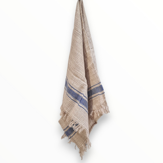 Hand-Woven Linen Turkish Hand Towel, Kitchen Towel, Guest Towel, Tea Towel