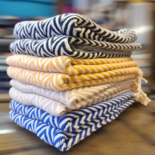 Hand-Woven Natural Turkish Cotton Hand Towel