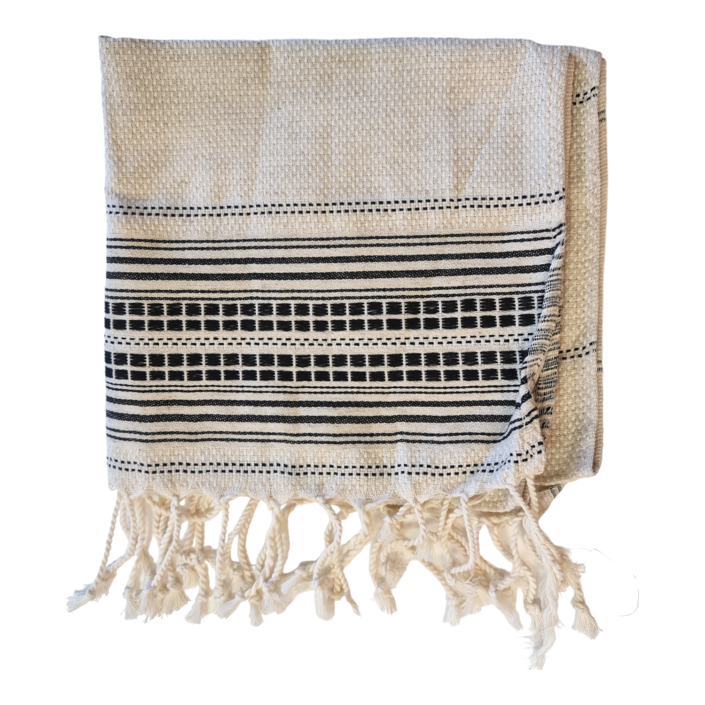Hand-Woven Pure Linen Hand Towel
