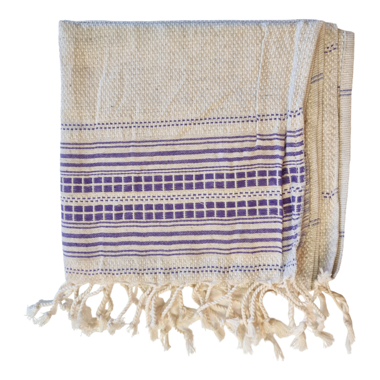 Hand-Woven Pure Linen Hand Towel