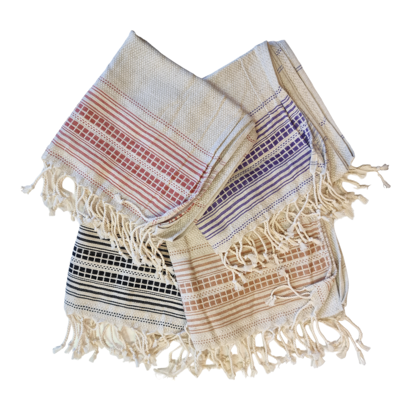 Hand-Woven Pure Linen Hand Towel