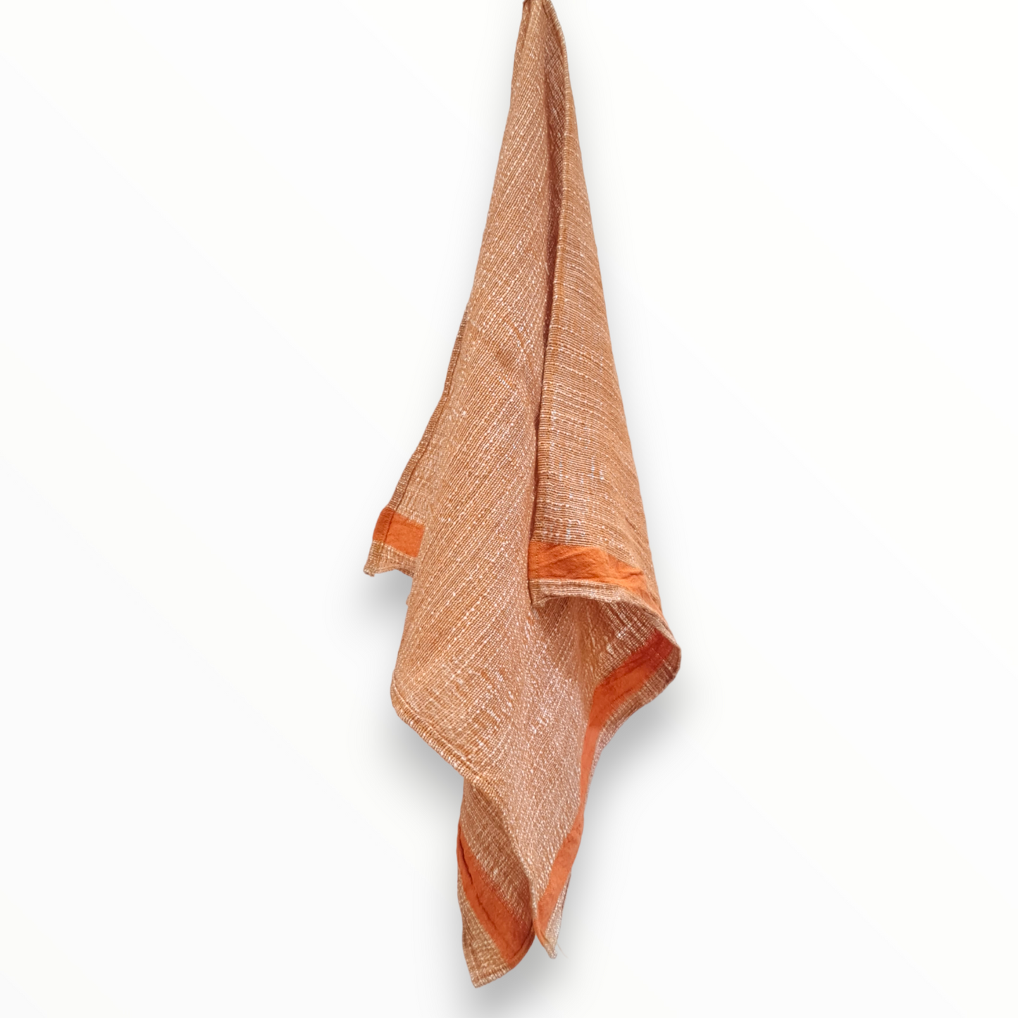 Hand Towel Made Of Hand-Woven Silk Fabric