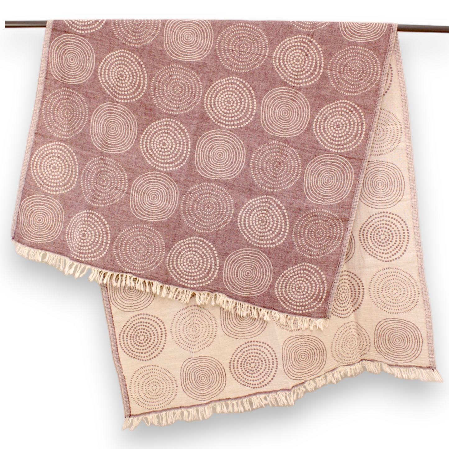 Natural Cotton Mandala Turkish Towel Pestemal