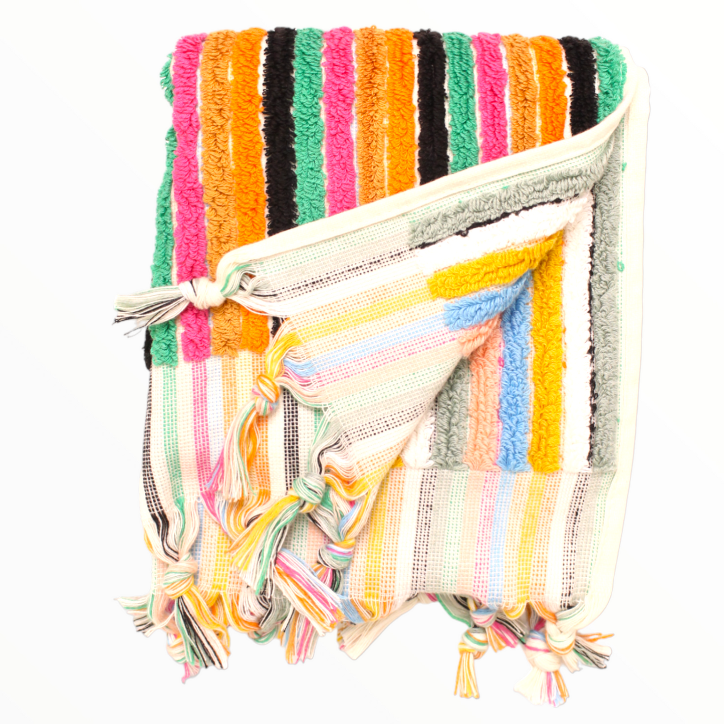 Natural Turkish Cotton Terry Hand Towels