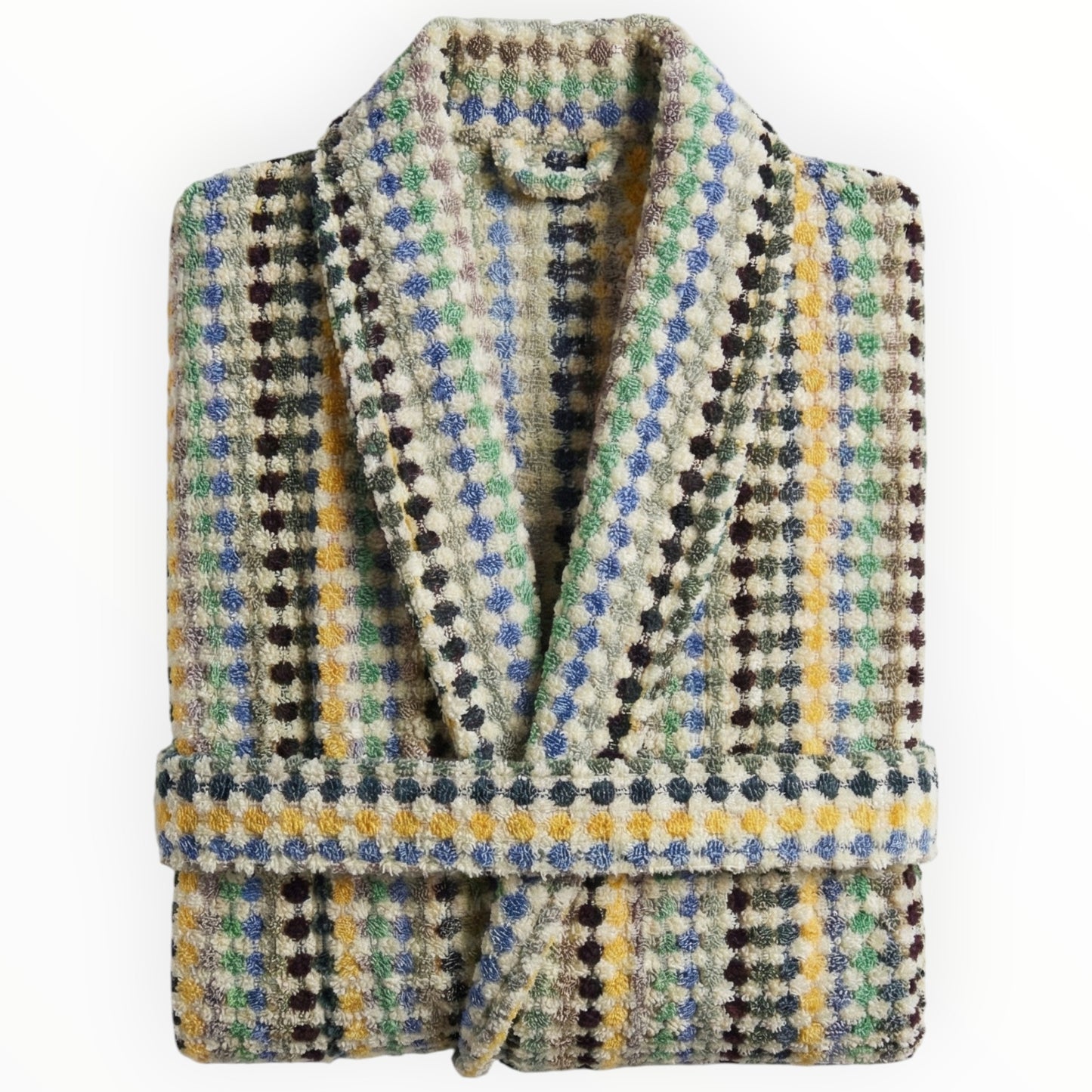 Turkish Terry Bathrobe Shawl Collar, Unisex, Premium Cotton