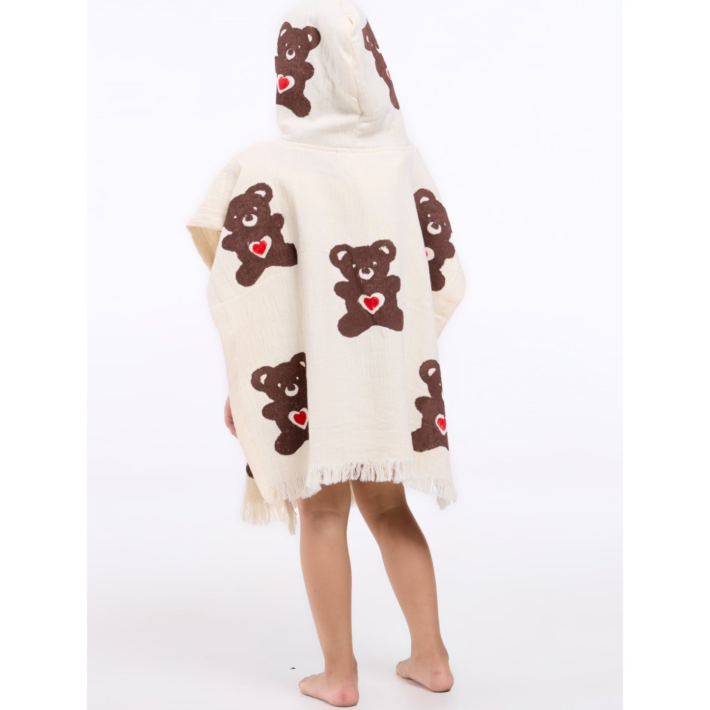 Turkish Towel Kids Poncho