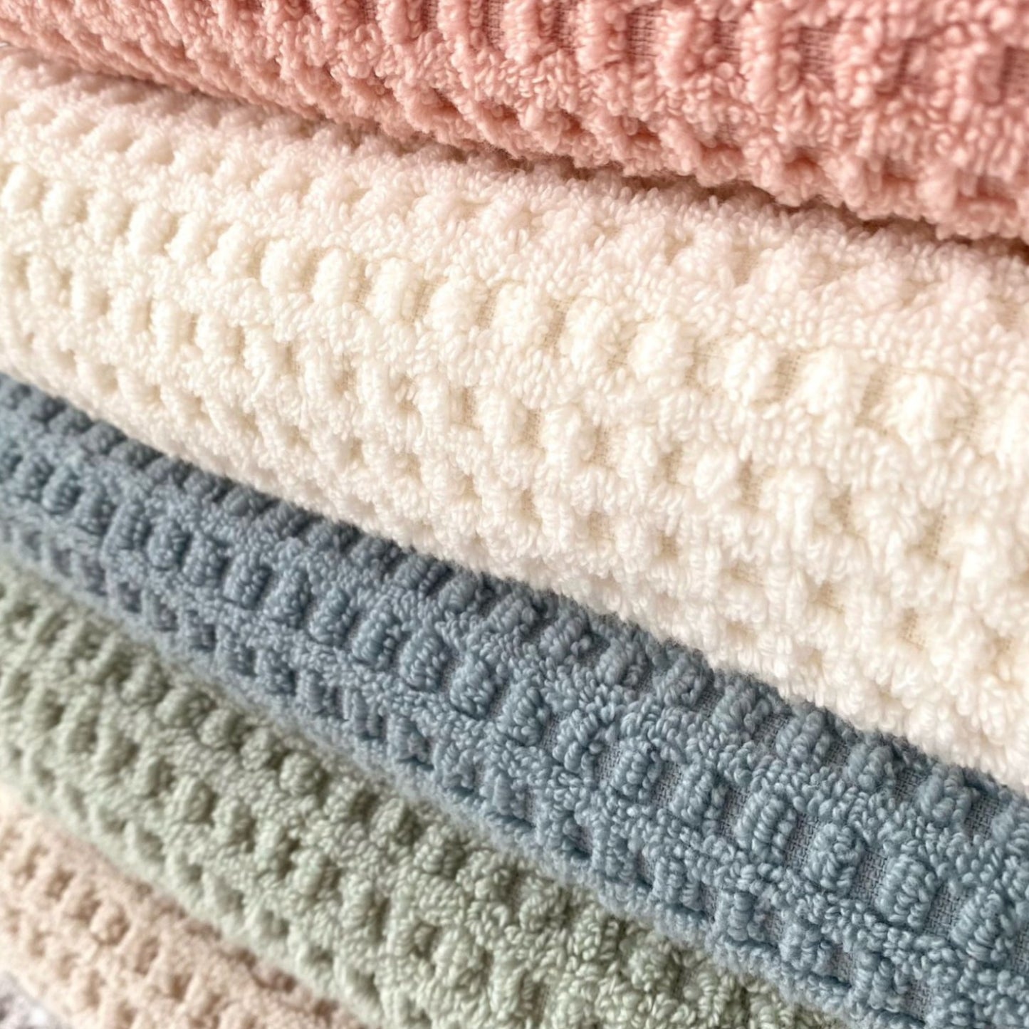 Waffle Turkish Towel Set Istanbul