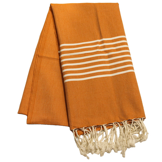 Classical Orange Turkish Towel