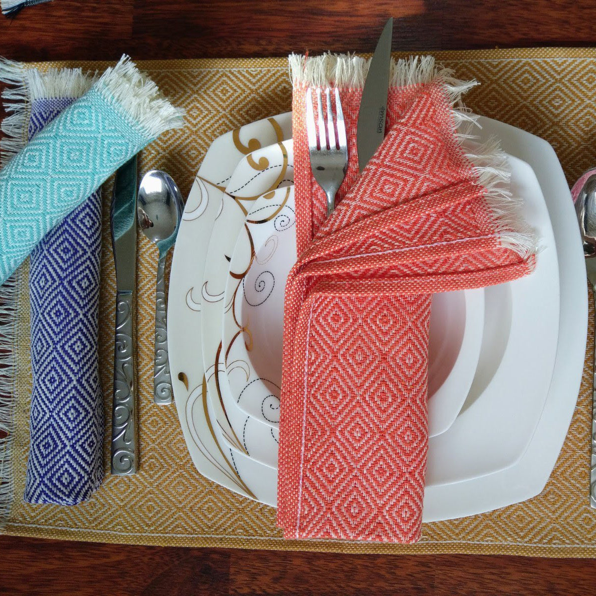 Hand Towel Set Turkish Towel Pestemal