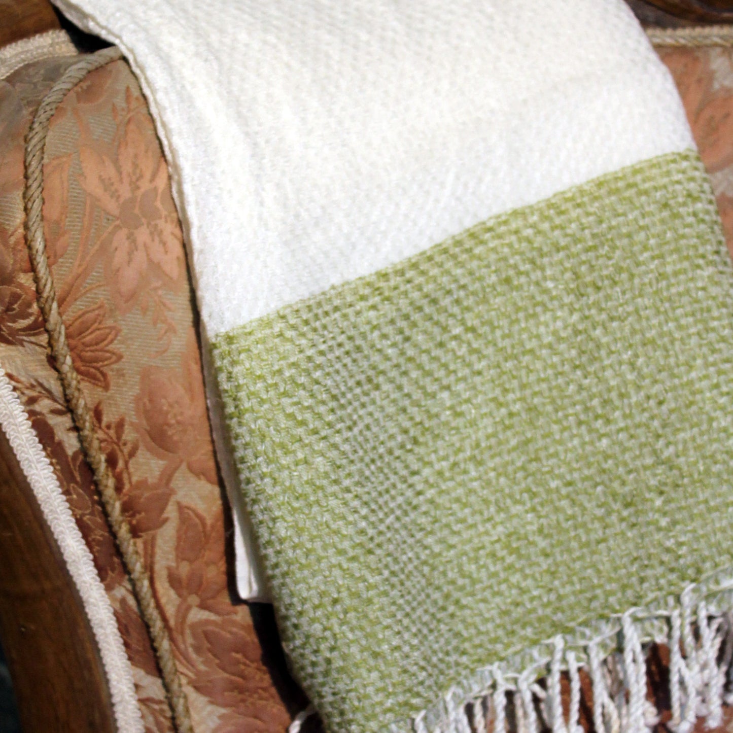 Jude Linen Turkish Towel Peshtemal Green