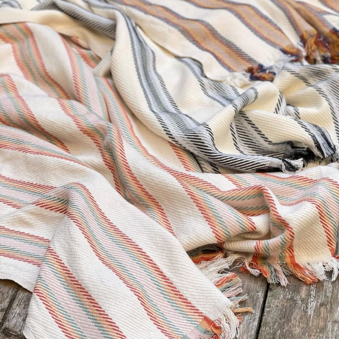 Natural Cotton Turkish Towel Pestemal