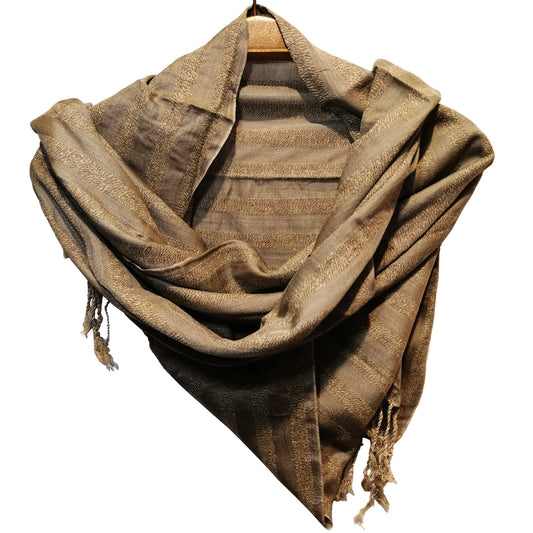 Pure Silk Hand-Woven Scarf