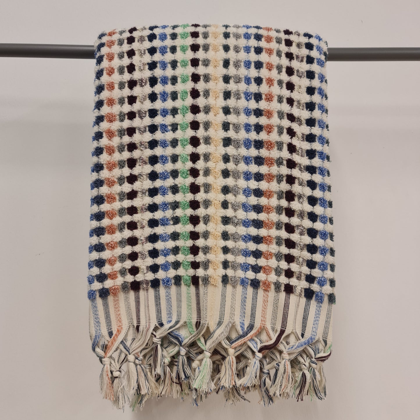 Turkish Hammam Bath Terry Towels Multi Pastel Dotted