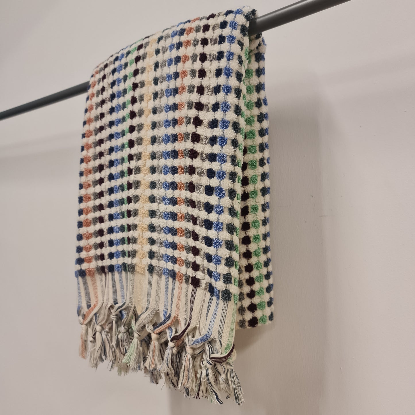 Turkish Hammam Bath Terry Towels Multi Pastel Dotted