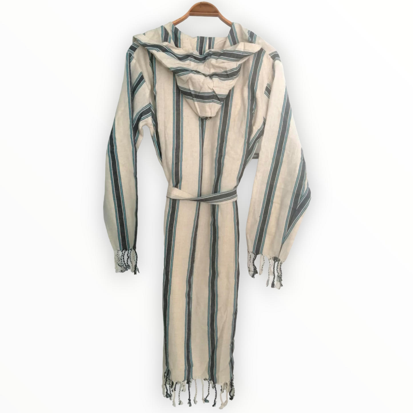 Turkish Towel Pestemal Bathrobe Linen Hand Woven