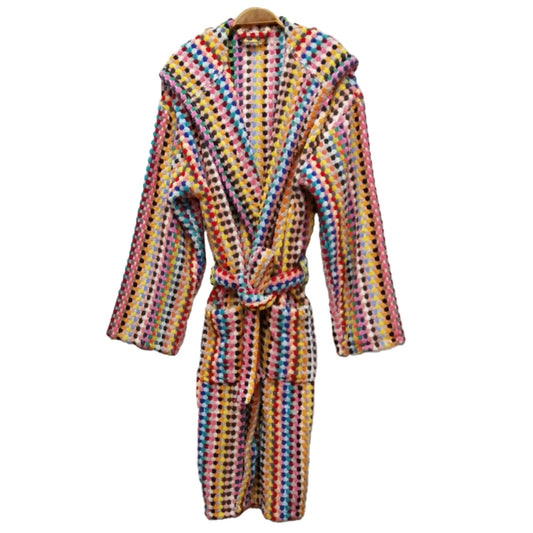 Turkish Terry Towel Bathrobe Multicolor