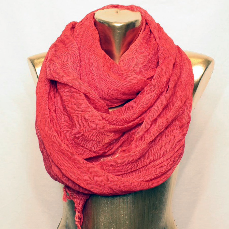 Hand Woven Wool Scarf